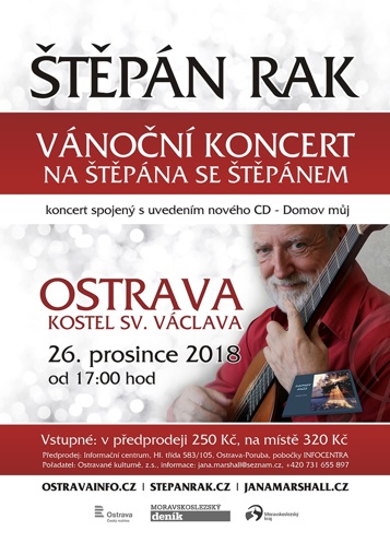 Štěpán Rak - Vánoční koncert - Ostrava - 