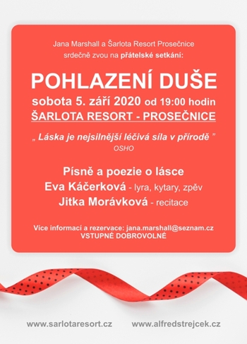 POHLAZENÍ DUŠE ... aneb písně a poezie o lásce - 