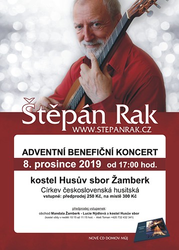 Štěpán Rak - adventní benefiční koncert Žamberk - 